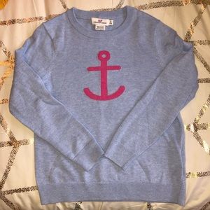 Girls Vineyard Vines Anchor Sweater
